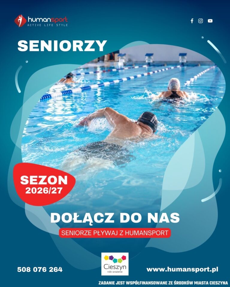 Seniorze pływaj z HumanSport